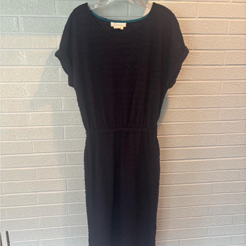 Navy Anthropologie Dress